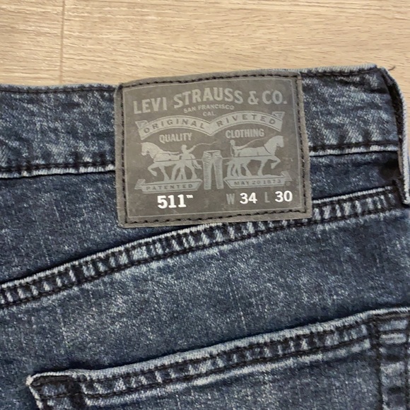 Levi’s 511 Blue jeans size W34 L30 - Picture 5 of 7